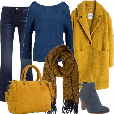 Outfit Maglione con sorpresa