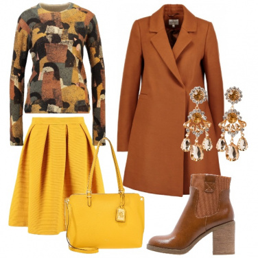 Outfit Gonna e cappotto