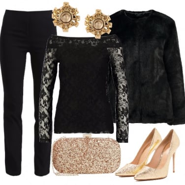 Outfit Serata glamour