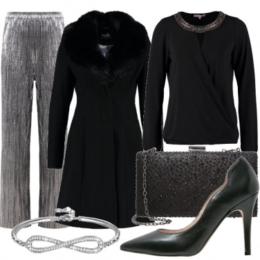 Outfit Scintillante per le feste