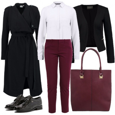 Outfit Toni bordeaux