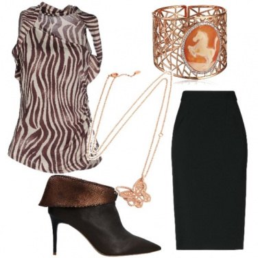 Outfit Stile classico, ma con brio
