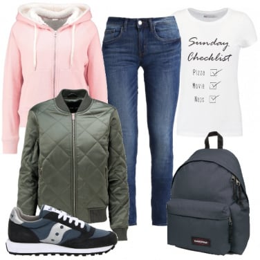 Outfit Casual a scuola