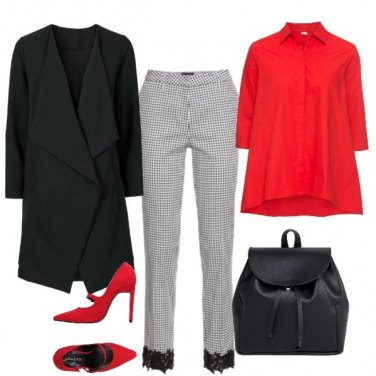 Outfit La camicia trapezio