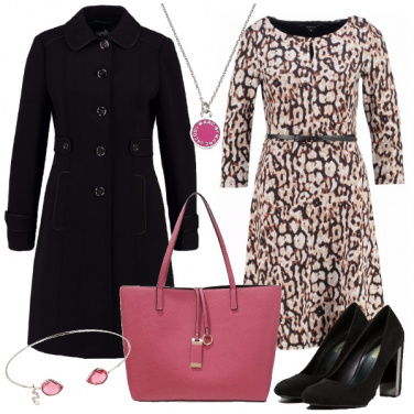 Outfit Abito animalier