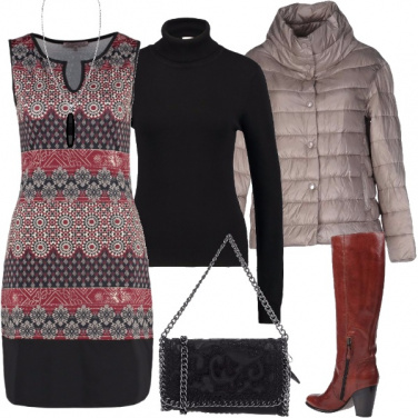 Outfit Piumino corto