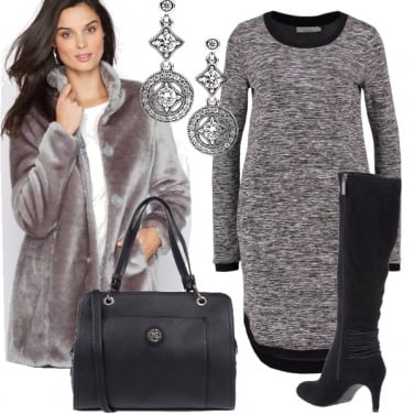 Outfit Calda ecopelliccia