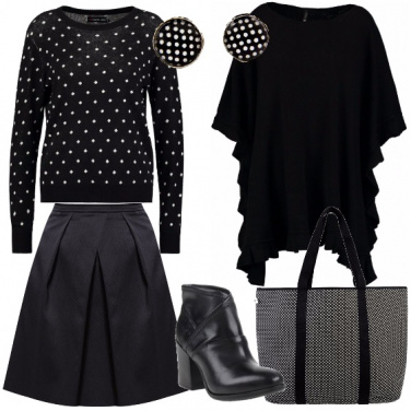 Outfit Prospettive a pois