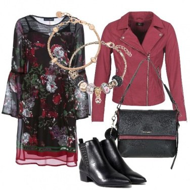 Outfit Fiori stilizzati