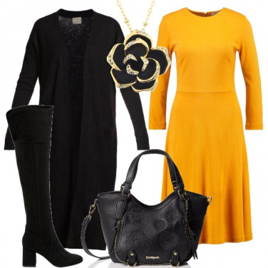 Outfit Oro nero