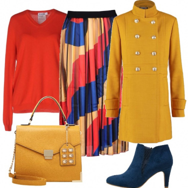 Outfit Inverno colorato