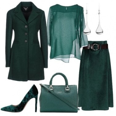 Outfit Solo verde
