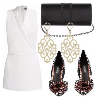Outfit White jumpsuit