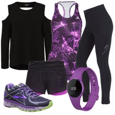 Outfit Un contapassi per la sorella sportiva