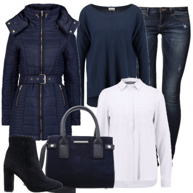 Outfit Al lavoro in jeans