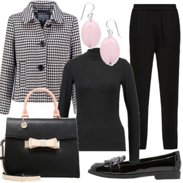 Outfit Pied de poule
