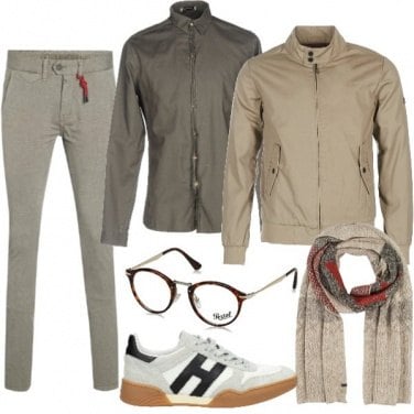 Outfit Beige spinato