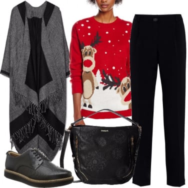 Outfit Natale in baita