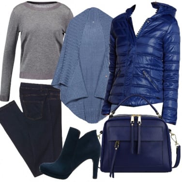 Outfit Nel blu dipinto di blu