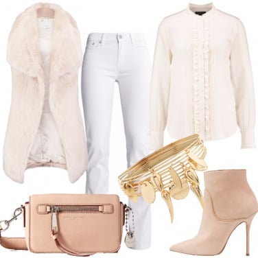 Outfit Delicata in rosa