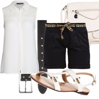 Outfit Black & white