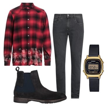 Outfit de hombre online con botas