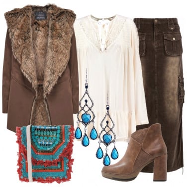 Outfit Ispirazione anni settanta
