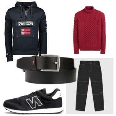 Outfit Pantalones Negro Hombre 5 Outfit Hombre Bantoa