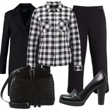 Outfit Camicia a quadri