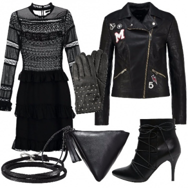 Outfit Capodanno rock