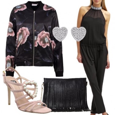 Outfit Romantica in jumpsuit