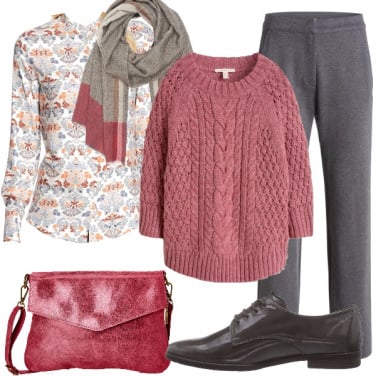 Outfit Colori e mix di fantasie