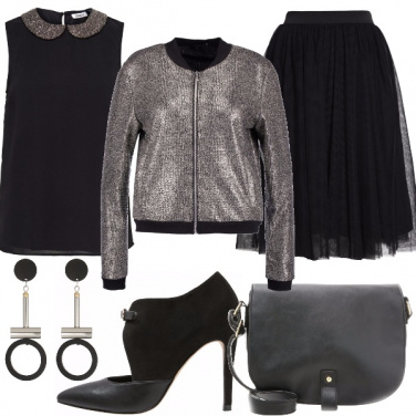 Outfit Lustrini e paillettes senza esagerare