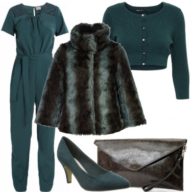 Outfit Verde smeraldo