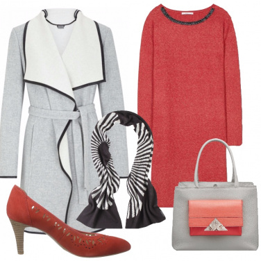 Outfit Colore in una giornata d\'inverno