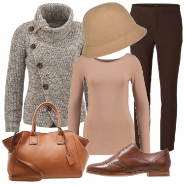 Outfit Sfumature di marrone