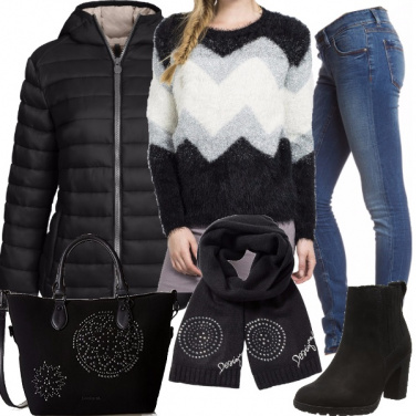 Outfit Comodo e caldo, per tutti i giorni