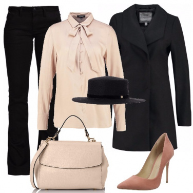 Outfit Bon ton in jeans