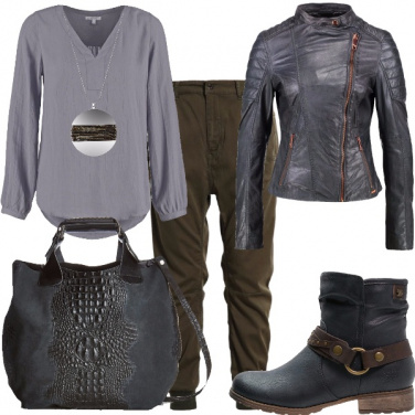 Outfit Ispirata dal rock