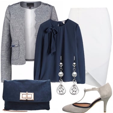 Outfit Bon ton per un party