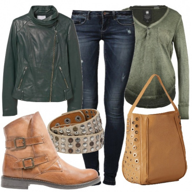 Outfit Rock di giorno