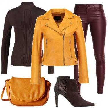 Outfit Salutando l\'inverno in giallo