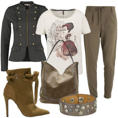 Outfit Gusto rock anni 80/90