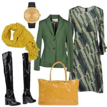Outfit Accessori colorati per l\'abito fantasia