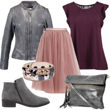 Outfit Una rocker sognatrice
