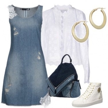 Outfit Con il jeans ma con stile