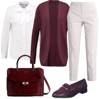 Outfit Comodo stile bon ton