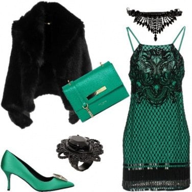 Outfit Green night