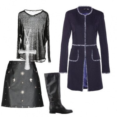 Outfit Donna rock