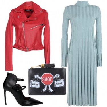 Outfit Il chiodino rosso